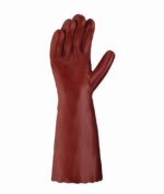teXXor® topline Chemikalienschutz-Handschuh PVC ROTBRAUN