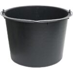 Baueimer schwarz 12L (Mörteleimer)