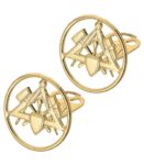 FHB GISBERT Ohrclip Maurer, gold