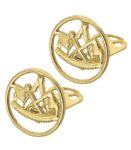 FHB GUNNAR Ohrclip Zimmermann, gold