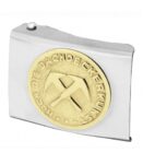 FHB HOLGER Koppelschloss Dachdecker, silber