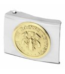 FHB JOBST Koppelschloss Steinsetzer, silber