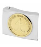 FHB LENNART Koppelschloss Steinmetz / Bildhauer, silber