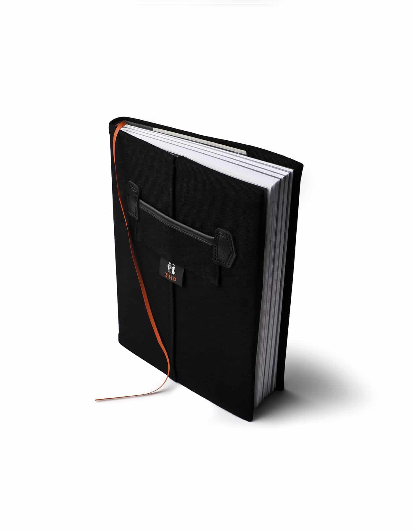 ROLF-94000-01-02-03-20-front_web.jpg FHB ROLF Notizbuch mit Kalendarium, schwarz – Bild 1