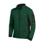 FHB Christoph Strickfleecejacke grün